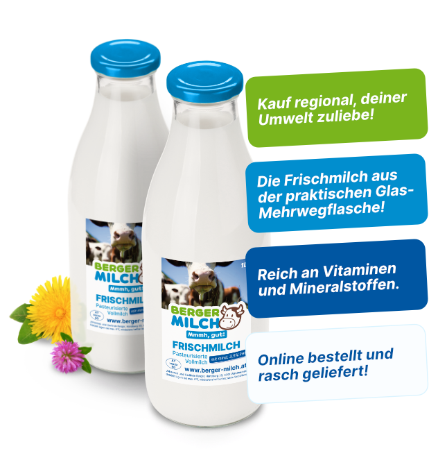 Frische Berger Milch und ihre Vorteile